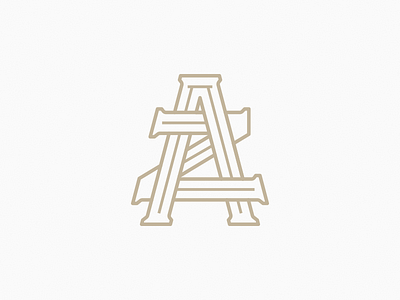 Az Monogram a brand letter logo mark monogram premium type typography vector z