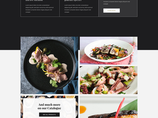 Shield Foods Website by Flávio Santos for we know you on Dribbble