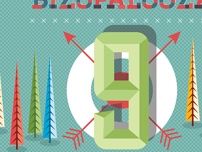 Bizopalooza #9 bizo identity illustration