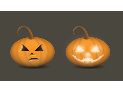 Halloween Pumpkins halloween illustration jack o lantern pumpkin