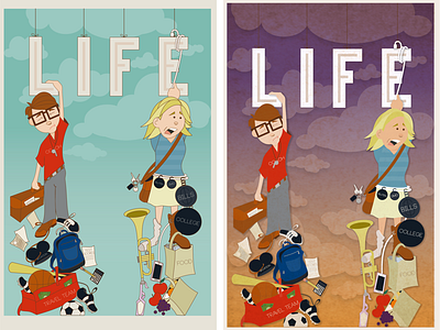 Life Illustration family illustration