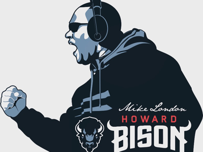 Coach London football illustration