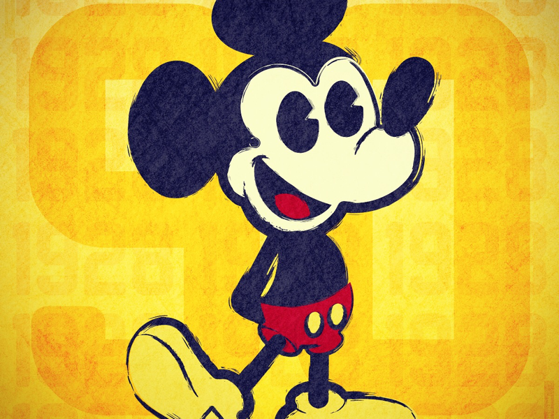 90th Mickey by aaron tinsley on Dribbble