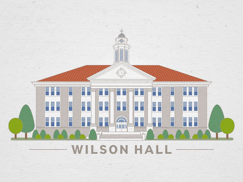 JMU Wilson Hall by aaron tinsley on Dribbble