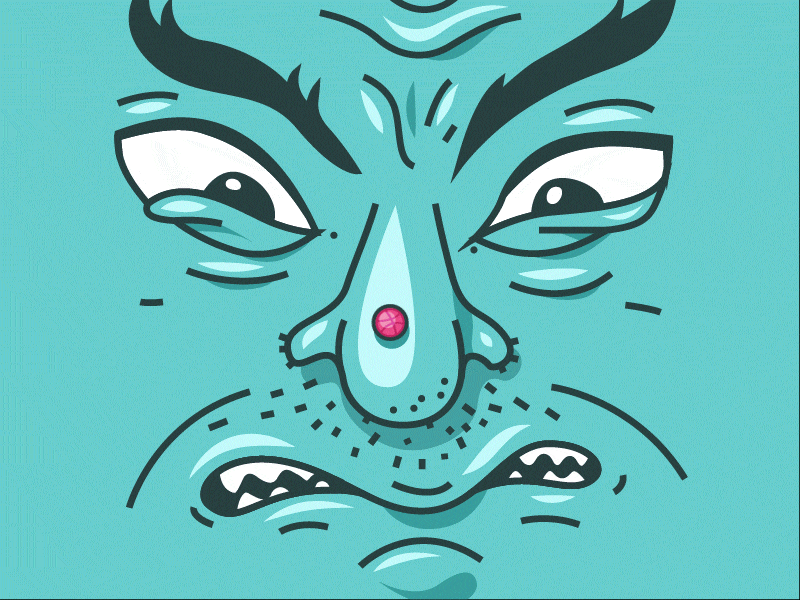 Hola Dribel / Hello Dribbble debut disgusting first shot gross liquid pus sargentopez splat spot uruguay