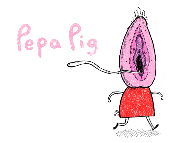 Pepa Pig pepa peppa pig sargentopez uruguay vagina