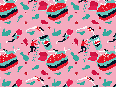 Angry KFC-Pattern