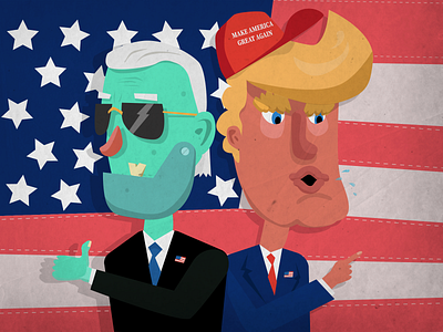 2020 election adobe america biden character flat illustration illustrator presidential election trump vector