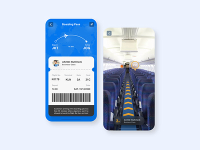 Airlines Boarding Pass App