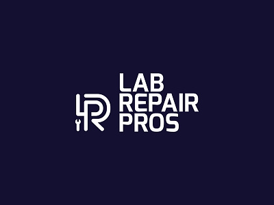 Lab Repair Pros branding company design direction icon identity lab lettering logo monogram repair