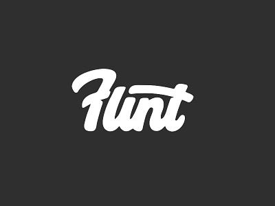 Flint script type calligraphy design flint letter lettering script sketch type typo