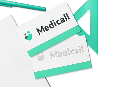 Medicall Mark brand branding design doctor icon identity logo mark medical sketch