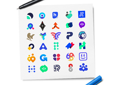 2017 Logofolio brand branding design doctor icon identity logo logofolio mark sketch