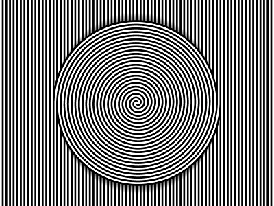 Daily Vector- 2017.Sept.5 art black and white blend blend tool daily shadows shapes spiral stripes vector