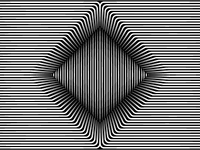 Daily Vector- 2017.Sept.10 art black and white blend blend tool daily shadows shapes stripes vector