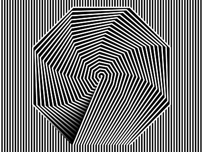 Daily Vector- 2017.Sept.17 art black and white blend blend tool daily shadows shapes stripes vector