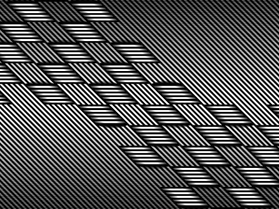 Daily Vector- 2017.Sept.19 art black and white blend blend tool daily shadows shapes stripes vector