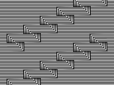 Daily Vector- 2017.Sept.26 art black and white blend blend tool daily shadows shapes stripes vector