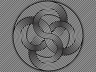 Daily Vector- 2017.Sept.27 art black and white blend blend tool daily shadows shapes stripes vector