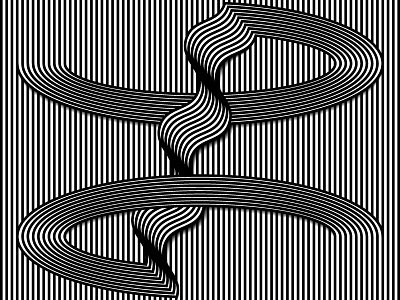 Daily Vector- 2017.Sept.29 art black and white blend blend tool daily shadows shapes stripes vector