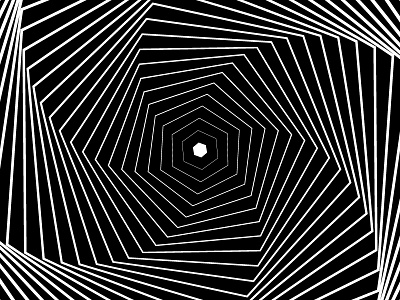 2017 Nov 07- Daily Vectors art black and white blend blend tool daily hexagon vector