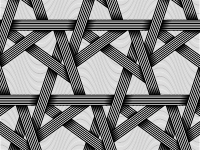 2018 May 10 - Daily Vectors art black and white blend blend tool daily fivebyfive fives pentagon shapes vector