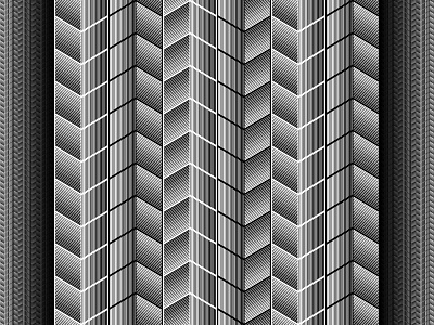 2018 June 1 -Daily Vector black and white illustrator pattern seamless vector