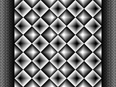 2018 June 2 - Daily Vector black and white illustrator pattern seamless vector