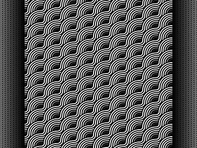 2018 June 3 - Daily Vector black and white illustrator pattern seamless vector