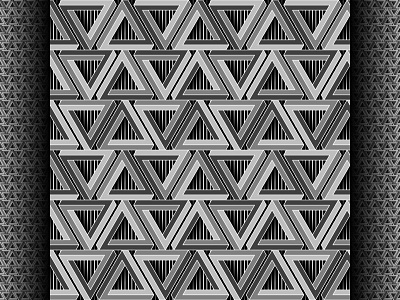 2018 June 9 - Daily Vector black and white illustrator pattern seamless vector