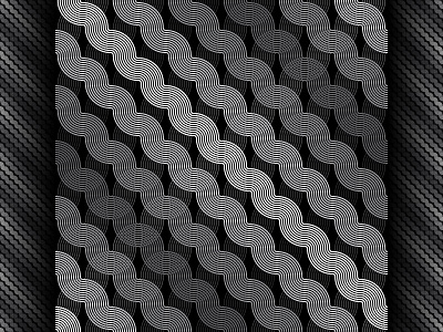 2018 June 10 - Daily Vector black and white illustrator pattern seamless vector