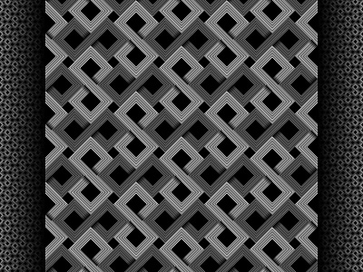 2018 June 11 - Daily Vector black and white illustrator pattern seamless vector