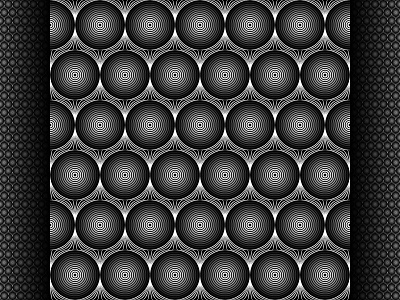 2018 June 12 - Daily Vector black and white illustrator pattern seamless vector