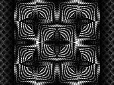 2018 June 14 - Daily Vector black and white illustrator pattern seamless vector