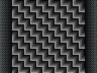 2018 June 16 - Daily Vector black and white illustrator pattern seamless vector