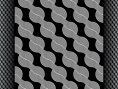 2018 June 18 - Daily Vector black and white illustrator pattern seamless vector