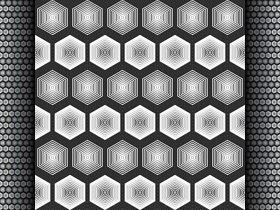2018 June 19 - Daily Vector black and white illustrator pattern seamless vector