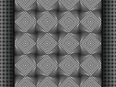 2018 June 21 - Daily Vector black and white illustrator pattern seamless vector