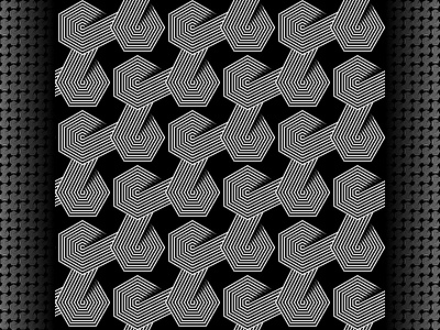 2018 June 22 - Daily Vector black and white illustrator pattern seamless vector