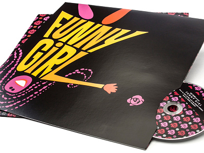 Funny Girl 50th Anniversary Packaging graphic design graphicdesign music packaging