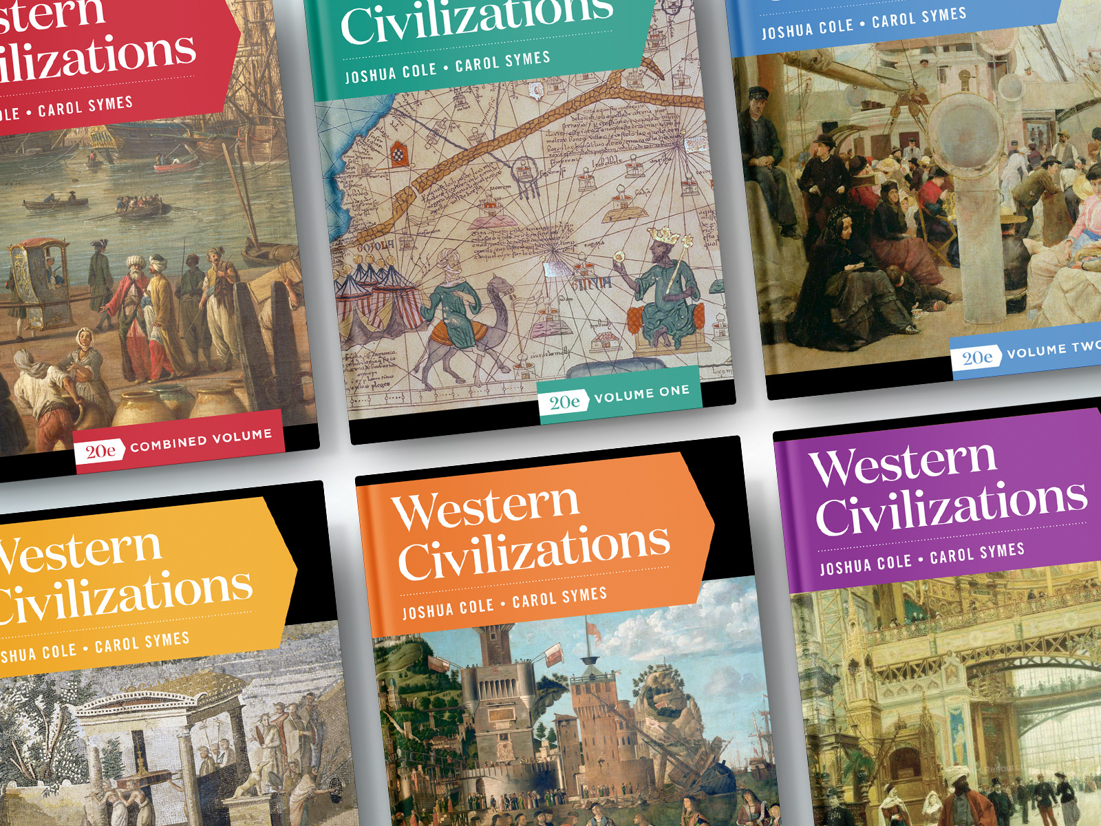 Western Civilizations 20e Textbook Covers by Jen Montgomery on Dribbble