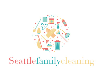 SFC Logo cleaning service cleaning supplies family logo maid maid service seattle service