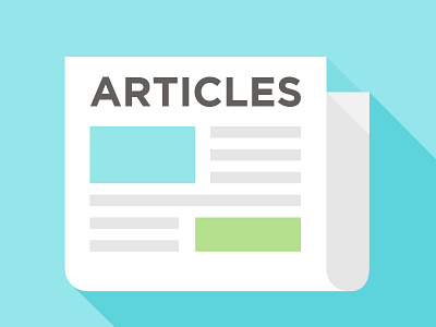 Article article icon minimal news news paper paper
