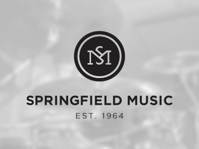 Springfield Music Logo branding graphic design logo