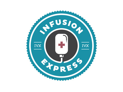 Infusion Express Logo branding logo wip