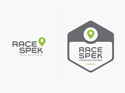 Race Spek app branding green identity logo marathon media race racing running tracking system