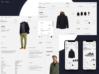 Concept Online Store + Responsive