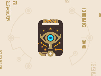 Zelda - Sheikah Slate by Tom on Dribbble