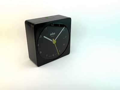An alarming development 3d alarm clock bnc002 bnc002bkbk cheetah3d clock idraw modeling render
