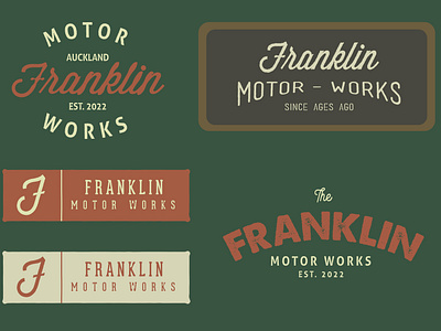 Franklin Motor Works Branding